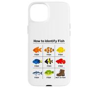 How to Identify Fishes Funny Fish Identification Fisherman Case for iPhone 15 Plus