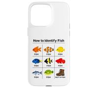 How to Identify Fishes Funny Fish Identification Fisherman Case for iPhone 15 Pro Max