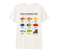 How to Identify Fishes Funny Fish Identification Fisherman Premium T-Shirt