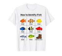 How to Identify Fishes Funny Fish Identification Fisherman T-Shirt
