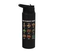 How to Identify Snakes Stainless Steel Insulated Water Bottle