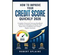 HOW TO IMPROVE YOUR CREDIT SCORE QUICKLY 2026: Complete Financial Literacy Handbook with Proven Methods and Hacks That Raise Your Credibility and Unlock Higher Amounts