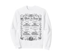HOW TO KNIT 1 Stab It 2 Strangle It | Knitting Sweatshirt