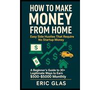 HOW TO MAKE MONEY FROM HOME: Easy Side Hustles That Require No Startup Money