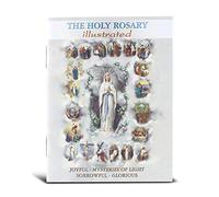 How to Pray the Rosary Illustrated Booklet with Joyful - Luminous - Sorrowful - Glorious Mysteries