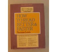 How to Read Better and Faster