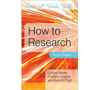 How To Research (Open Up Study Skills)