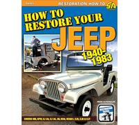 How to Restore Your Jeep 1941-1986: Covers Mb, Gpw, Cj 2a, Cj 3a, 3b, M38, M38a1, Cj5, Cj6 & Cj7: Covers Mb, Gpw, Cj-2a, Cj-3a, M38, Cj-3b, M38-A1, Cj-5, Cj-6, Cj-7 & Cj-8