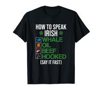 How To Speak Irish Funny St Patrick's Day Language Costume T-Shirt