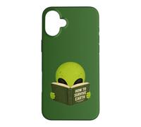 How To Survive Earth Funny Aliens Lovers Sarcastic Kids Case for iPhone 16 Plus
