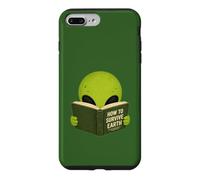 How To Survive Earth Funny Aliens Lovers Sarcastic Kids Case for iPhone 7 Plus/8 Plus