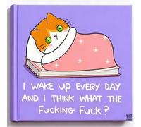 ‘How To Survive The Bullsh!t’, Funny Motivational Parody for Adults, Offensively Cute Dark Humor Self Help Gift, Inspirational Present for Stressed Out People, Emotional Support Gift (Pink-1 PC)