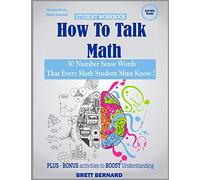 How to Talk Math: 30 NUMBER SENSE words that every math student MUST KNOW!
