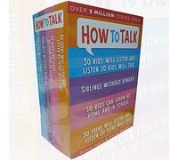 How to Talk So Kids and Teens Collection Adele Faber & Elaine Mazlish 4 Books Bundle set