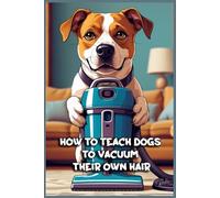 How to Teach Dogs to Vacuum Their Own Hair: Funny gift - Notebook | Book with empty lined pages | 6" x 9" (15.24 x 22.86 cm) | 200 pages, Perfect gag gift