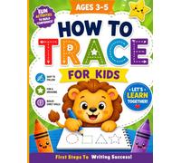 How To Trace For Kids: Pencil Control And Coloring Workbook for Kids Ages 3-5