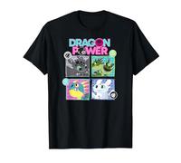 How to Train Your Dragon 3 Dragon Power T-Shirt, Men, Black, X-Large