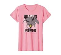 How to Train Your Dragon 3 Dragon Power T-Shirt, Women, Pink, XX-Large
