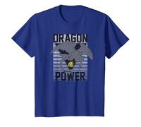 How to Train Your Dragon 3 Dragon Power T-Shirt, Youth, Royal Blue, 2T
