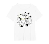 How to Train Your Dragon 3 Dragon Wrap T-Shirt, Women's Plus, White, 2X