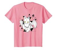 How to Train Your Dragon 3 Dragon Wrap T-Shirt, Youth, Pink, Small