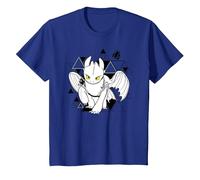 How to Train Your Dragon 3 Dragon Wrap T-Shirt, Youth, Royal Blue, 3T