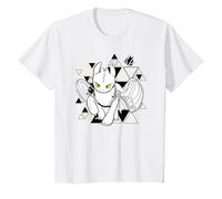 How to Train Your Dragon 3 Dragon Wrap T-Shirt, Youth, White, 4T