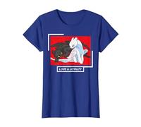 How to Train Your Dragon 3 Love and Loyalty T-Shirt, Women, Royal Blue, Medium
