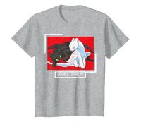 How to Train Your Dragon 3 Love and Loyalty T-Shirt, Youth, Heather Grey, Large