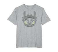 How to Train Your Dragon 3 Toothless T-Shirt, Men's Big and Tall, Heather Grey, 2X Tall