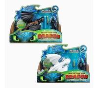 How to Train Your Dragon 3HICCUP TOOTHLESS Action Figure Set Birthday Gift NEW White