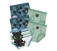 How To Train Your Dragon Boys Underwear, Toothless Pants For Kids, Dragon 5 Pack Boys Underpants, Multicolour 9-10 Years
