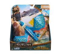 Dreamworks Dragons, How to Train Your Dragon, Battle Dragons, Fire Blast Deadly Nadder, 10” Action Figure, Kids Toys for Boys & Girls Ages 4 and up