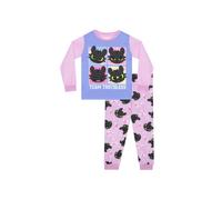 How To Train Your Dragon Girl's Toothless Pyjama Set | Size: 12-13 Years How To Train Your Dragon Multicolor 12-13 Years