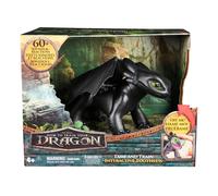 Dreamworks Dragons How to Train Your Dragon, Tame & Train Interactive Toothless, Dragon Toy with 60 Sounds & Reactions, Kids Toys for Boys & Girls Ages 4 & up