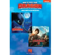 How to Train Your Dragon John Powell Piano Book [Softcover] Hal L