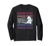 How to Train Your Dragon Made Easy 3 Not to Stop Long Sleeve T-Shirt, Adult Unisex, Black, Medium