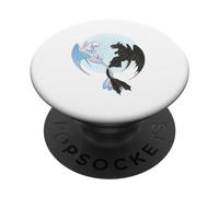 How To Train Your Dragon - Night And Light Moon PopSockets Adhesive PopGrip