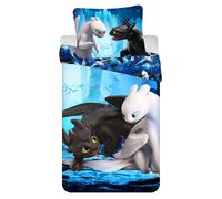 How to Train Your Dragon Single Duvet Cover Set 140 x 200 cm Toothless