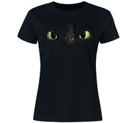 How to Train Your Dragon Toothless - Eyes T-Shirt black XXL