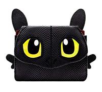 How To Train Your Dragon Toothless Purse Zipper Coin Pocket & Card Holder, Black