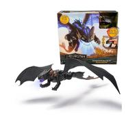 Dreamworks Dragons, How to Train Your Dragon, Ultimate Plasma Blast Toothless, 15” Wings with Lights & Sounds Action Figure, Kids Toys for Boys Ages 4 and up