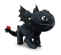 How To Train Your Dragons - Plush toy black dragon Toothless - Quality super soft 11'80"/30cm (40cm tail included)