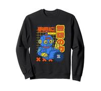 How to Use AI? Retro Robot Design Japan Tech Style Sweatshirt