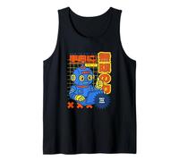 How to Use AI? Retro Robot Design Japan Tech Style Tank Top