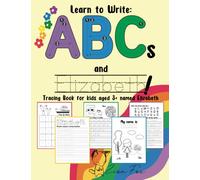 How to Write ABCs and Elizabeth! Tracing book for kids aged 3+ named Elizabeth: a personalized handwriting workbook for letter writing
