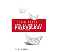 How to Write in Psychology: A Student Guide