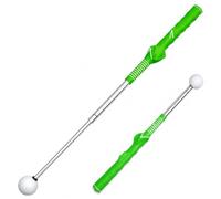 HOW TRUE Retractable Golf Swing Trainer with Sound Feedback, Golf Swing Training Aid for Posture Correction & Strength Practice, Indoor Outdoor Golf Practice Tool