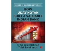 How Uday Kotak Built A Valuable Indian Bank : SHAPERS OF BUSINESS INSTITUTIONS