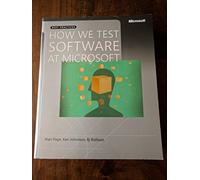 How We Test Software at Microsoft